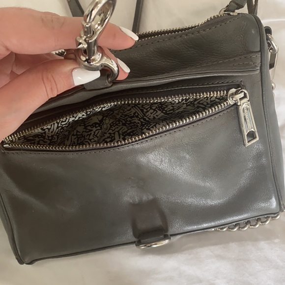 Grey Rebecca Minkoff Mini Mac - Picture 9 of 12
